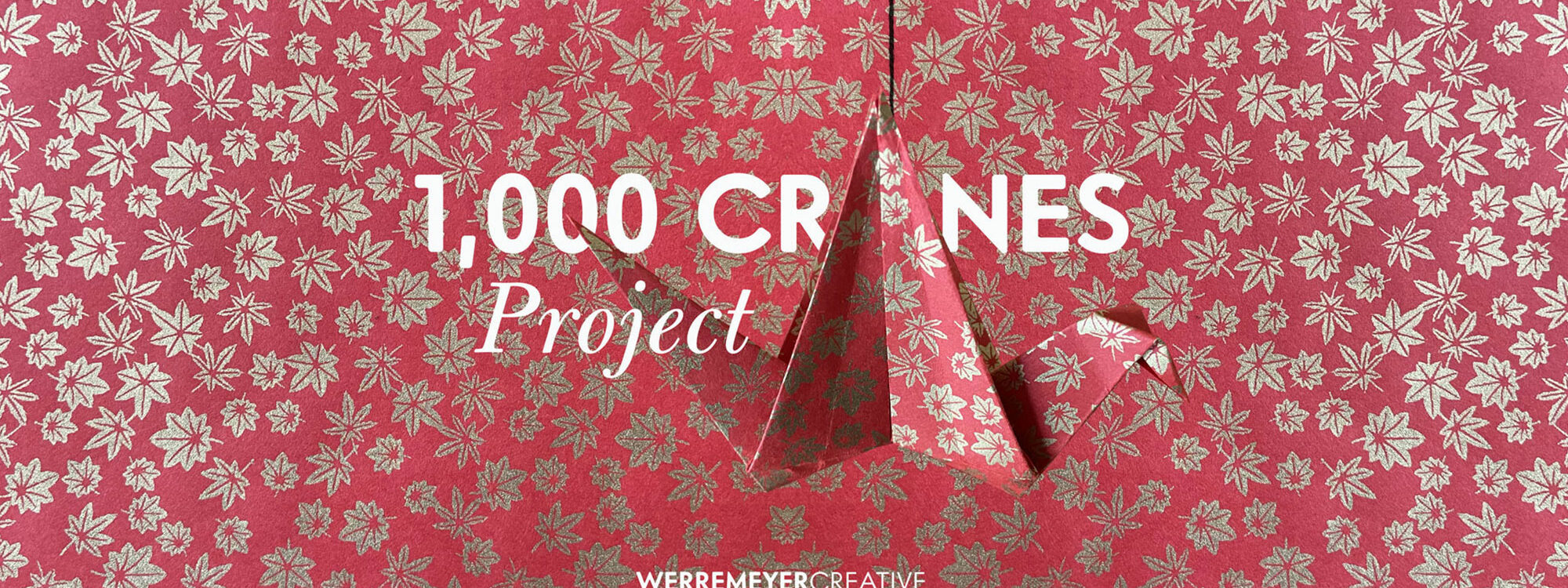 Werremeyer 1000 paper cranes project
