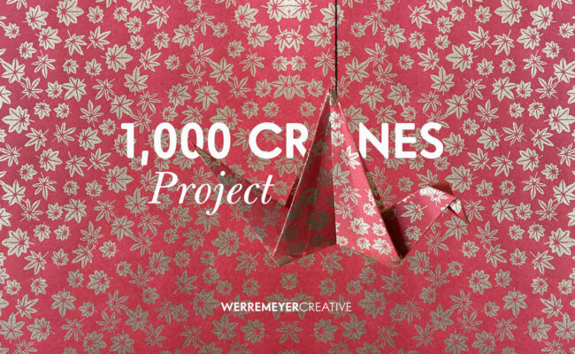 Werremeyer 1000 paper cranes project