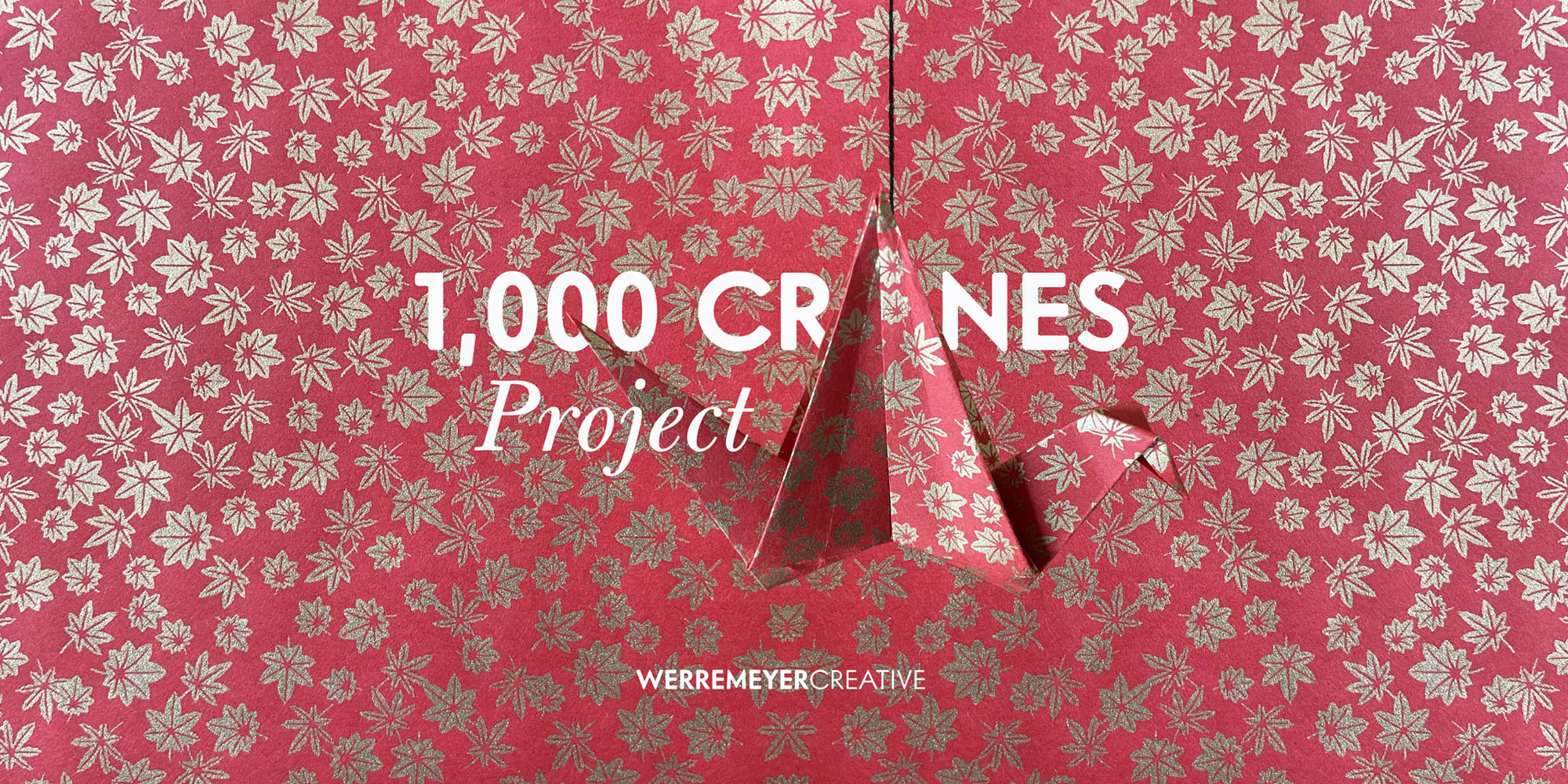 Werremeyer 1000 paper cranes project