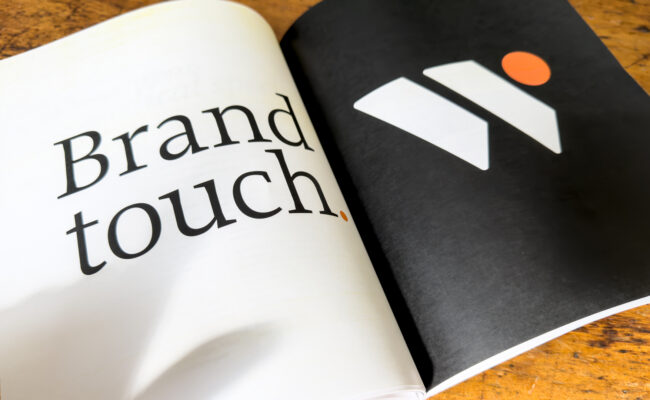 Brand Touch Werremeyer publication spread.