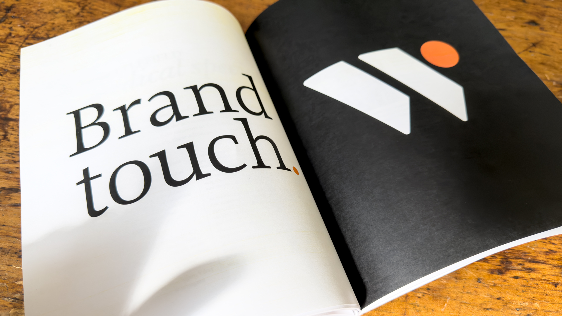 Brand Touch Werremeyer publication spread.
