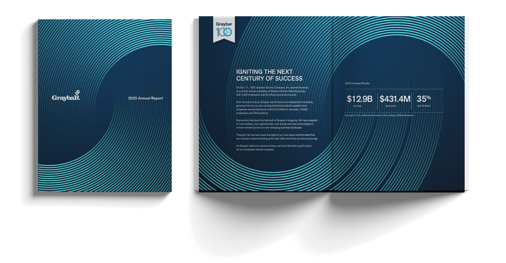 Graybar publication spread.